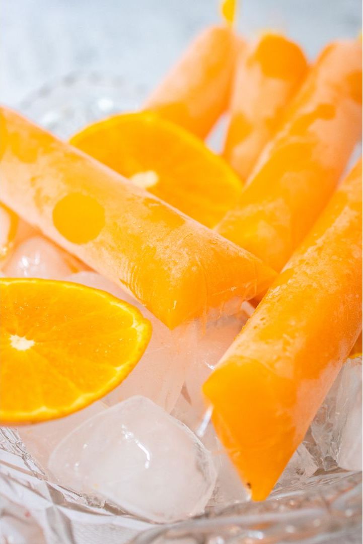 Frozen Oranges and Frozen Orange treats